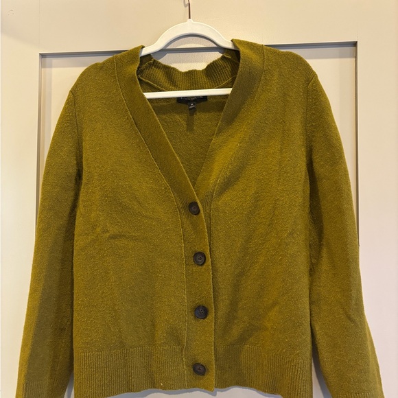 Banana Republic Sweaters - Banana Republic Avocado Green Cardigan Sweater